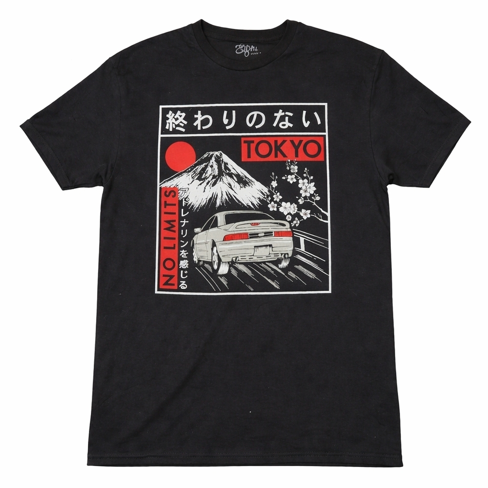 Eighty Eight Black Tokyo Graphic Tee